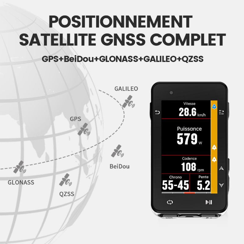 Compteur vélo IGPSPORT IGS 630