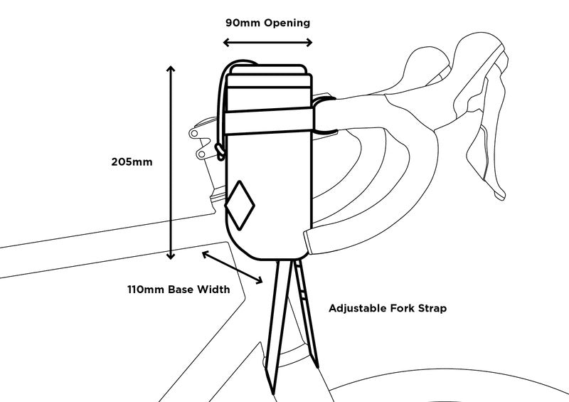 Restrap stem bag 1.1L
