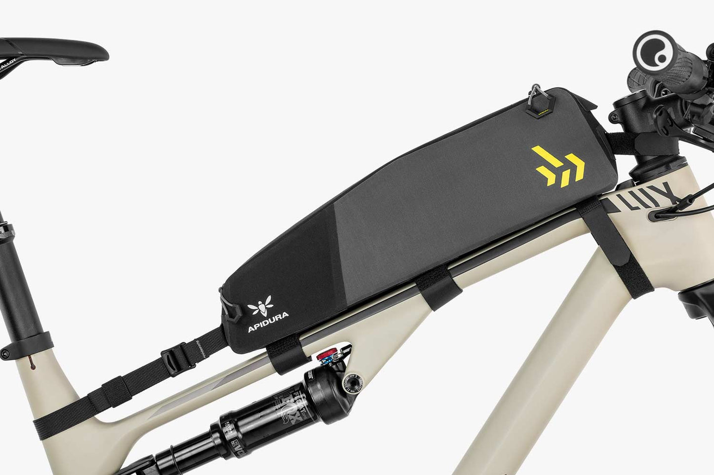 Apidura backcountry long top tube pack