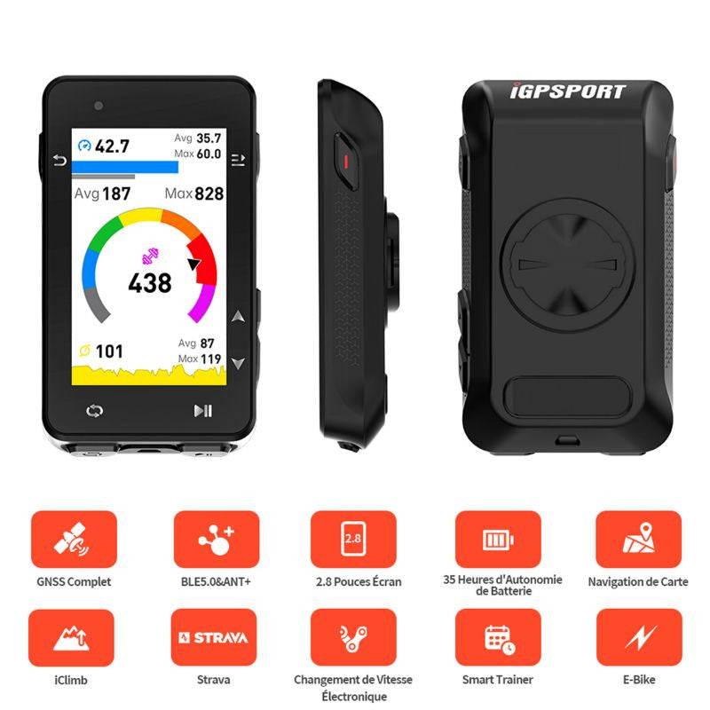 Compteur vélo IGPSPORT IGS 630