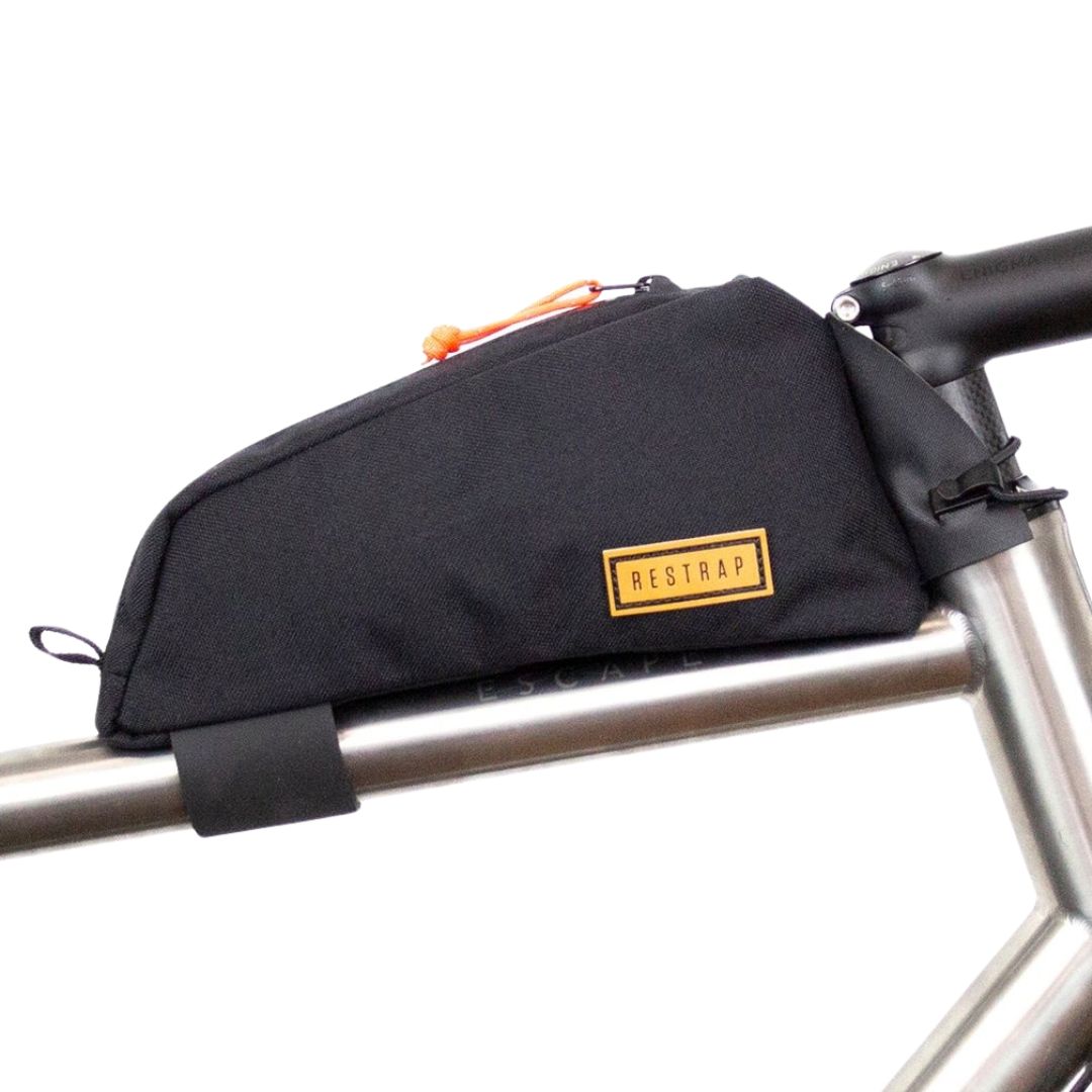 Restrap top tube bag