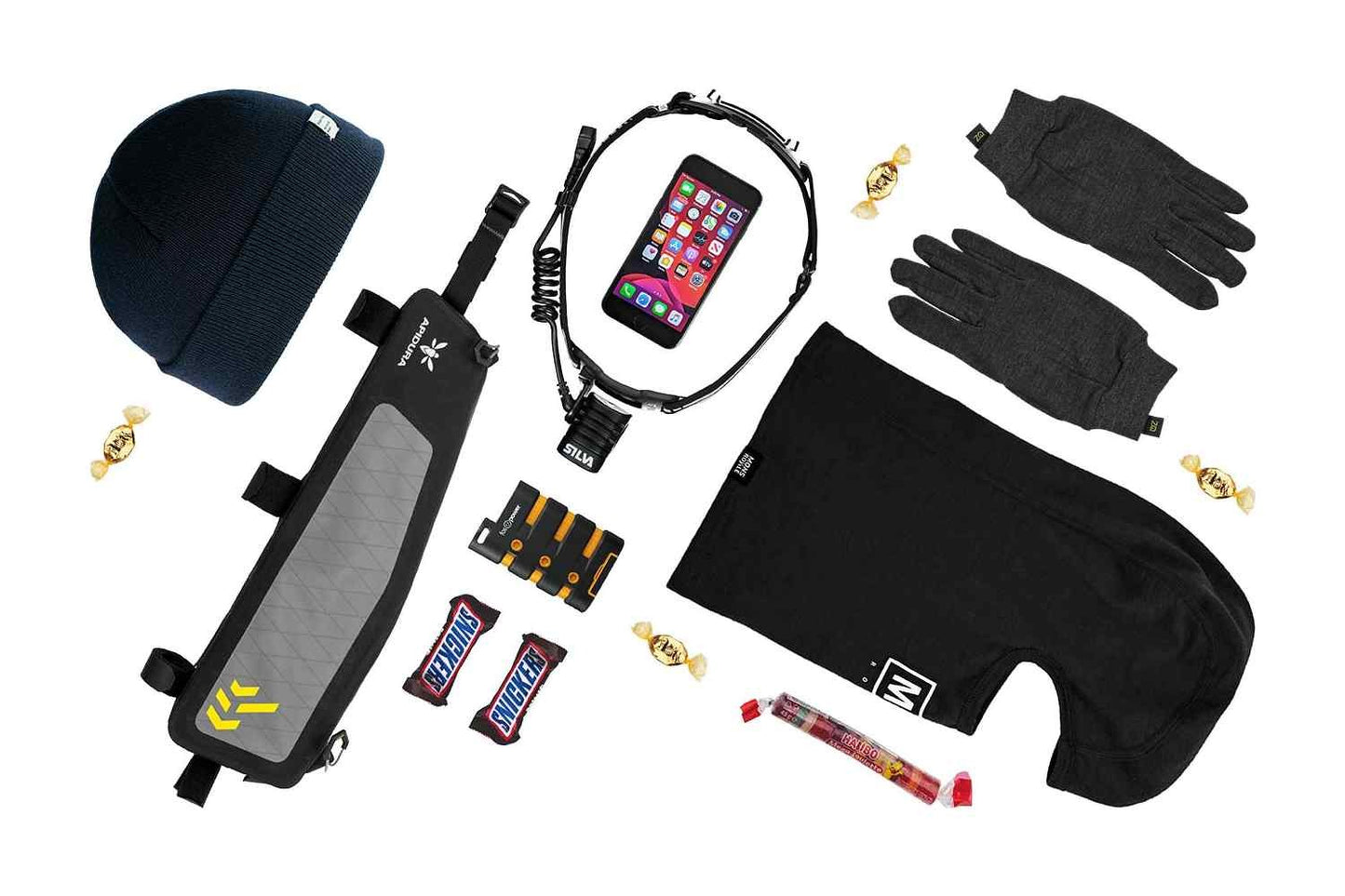 Apidura backcountry long top tube pack