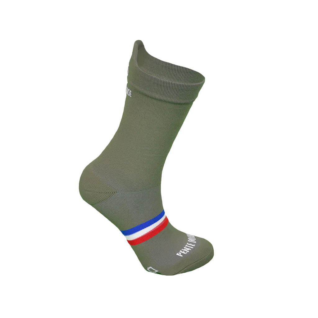 Chaussettes de cyclisme : KAKI
