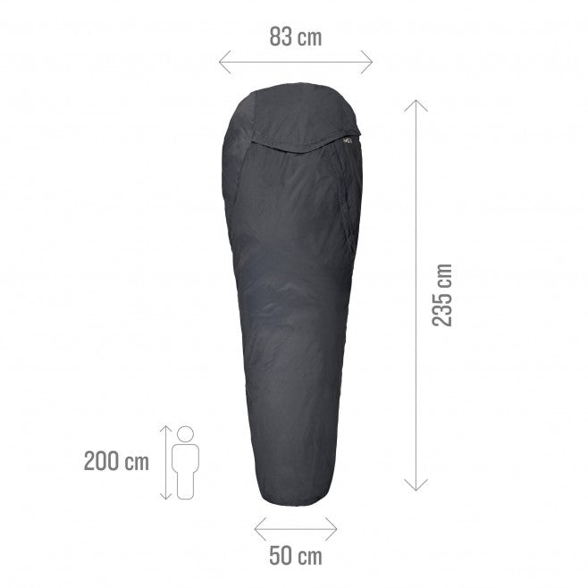 Bivy Bag Millet imperméable gris