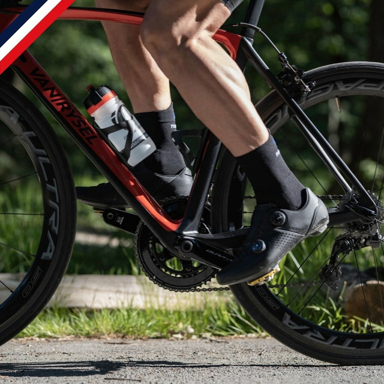 Chaussettes de cyclisme : Noires
