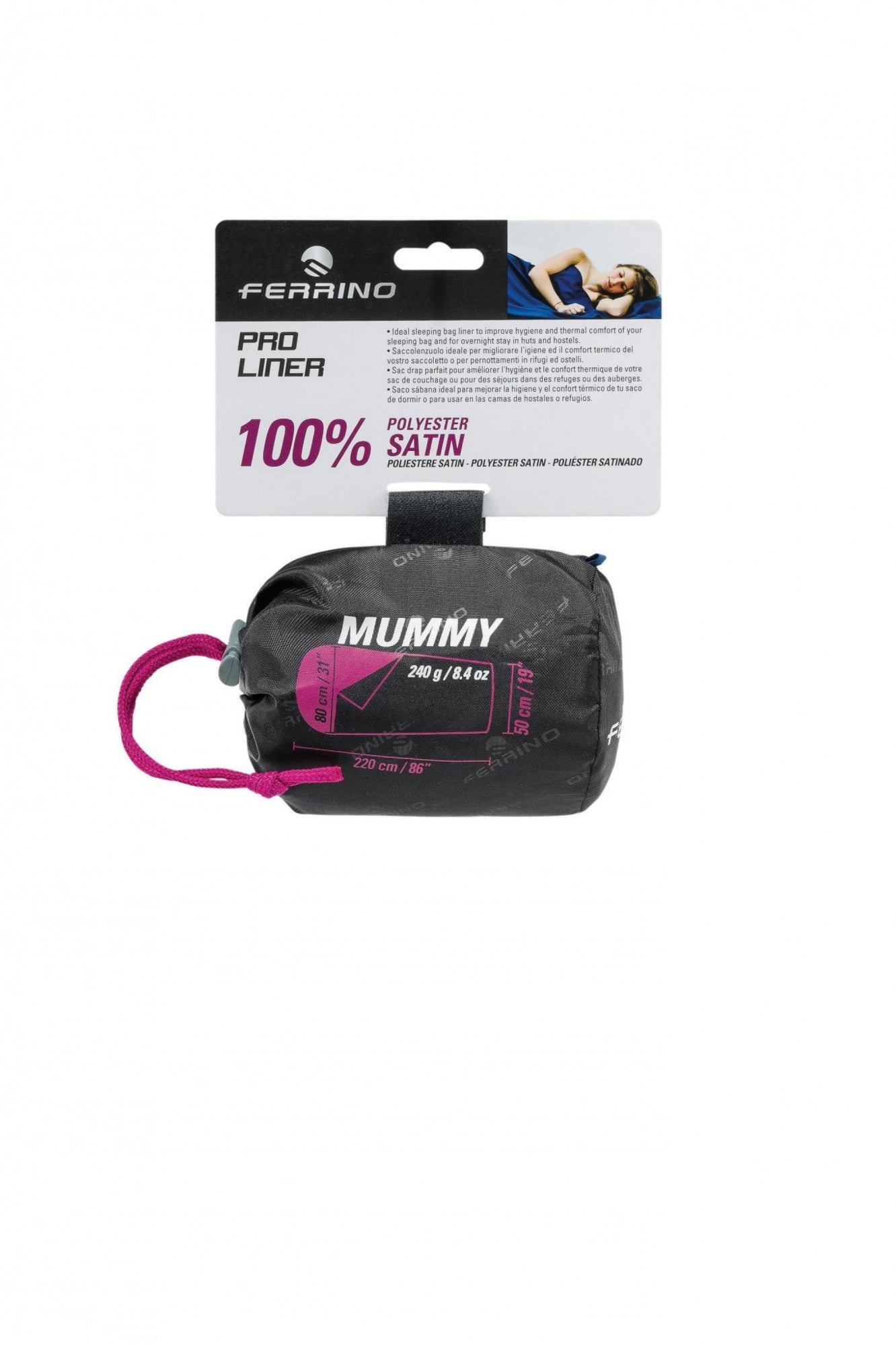 Drap de sac de couchage Pro-Liner Mummy