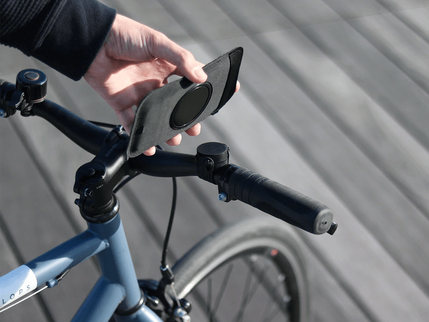 Support téléphone bikepacking