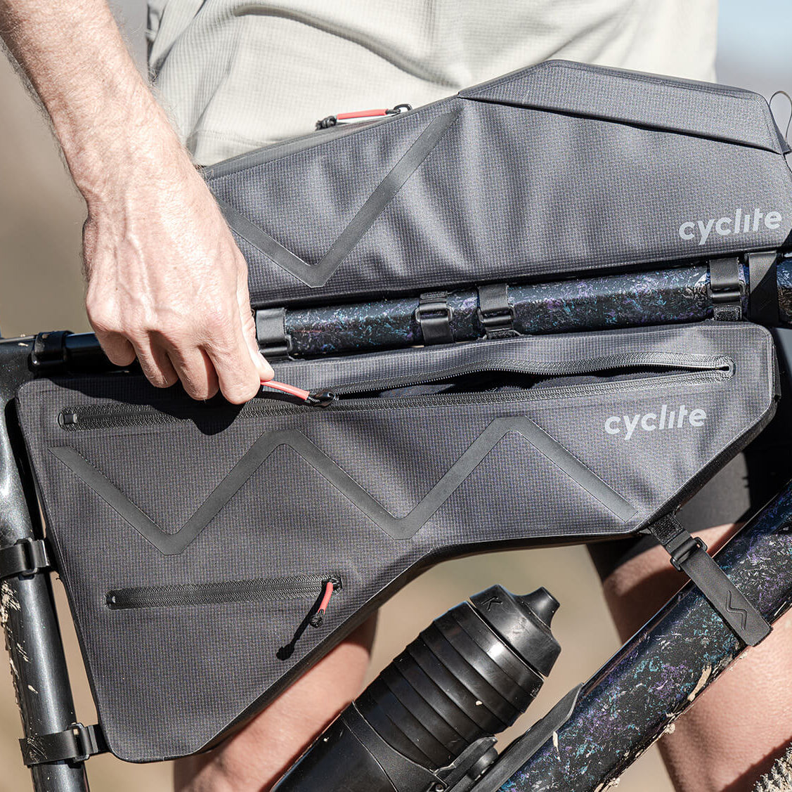 Sacoche centrale Cyclite frame bag large / 02
