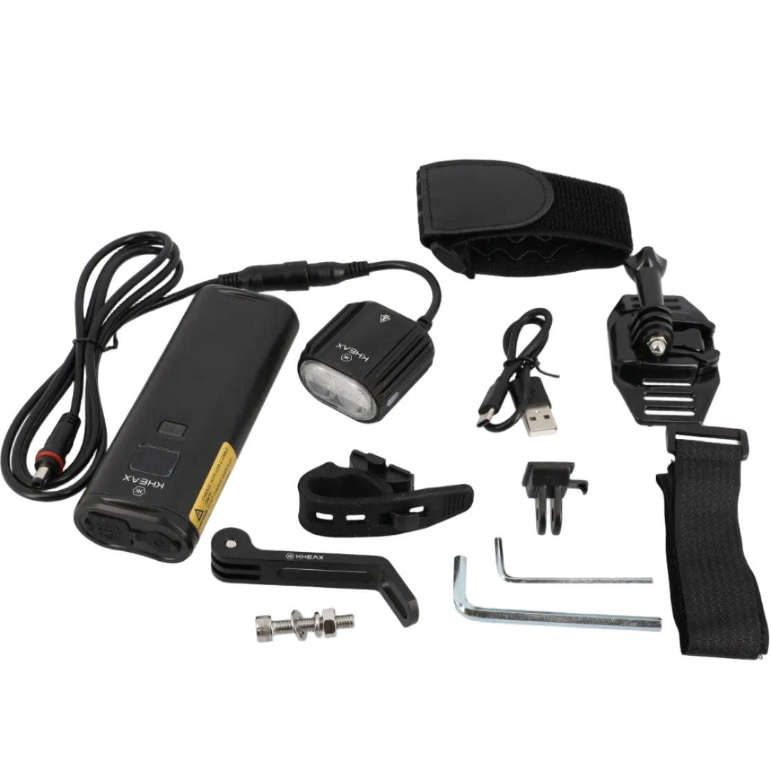 Eclairage 1600 lumens + power bank