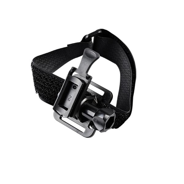 Support éclairage vélo bikepacking kheax fixation casque