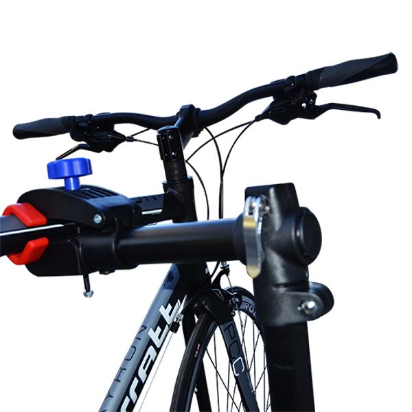 Pied d'atelier vélo bikepacking montage pliable