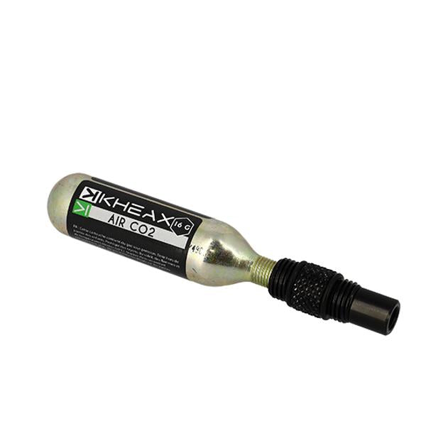Kit répération tubeless kheax alu avec cartouche co2 16gr vélo bikepacking