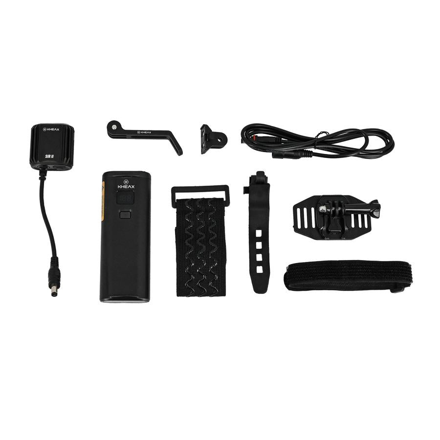 Eclairage 1600 lumens + power bank