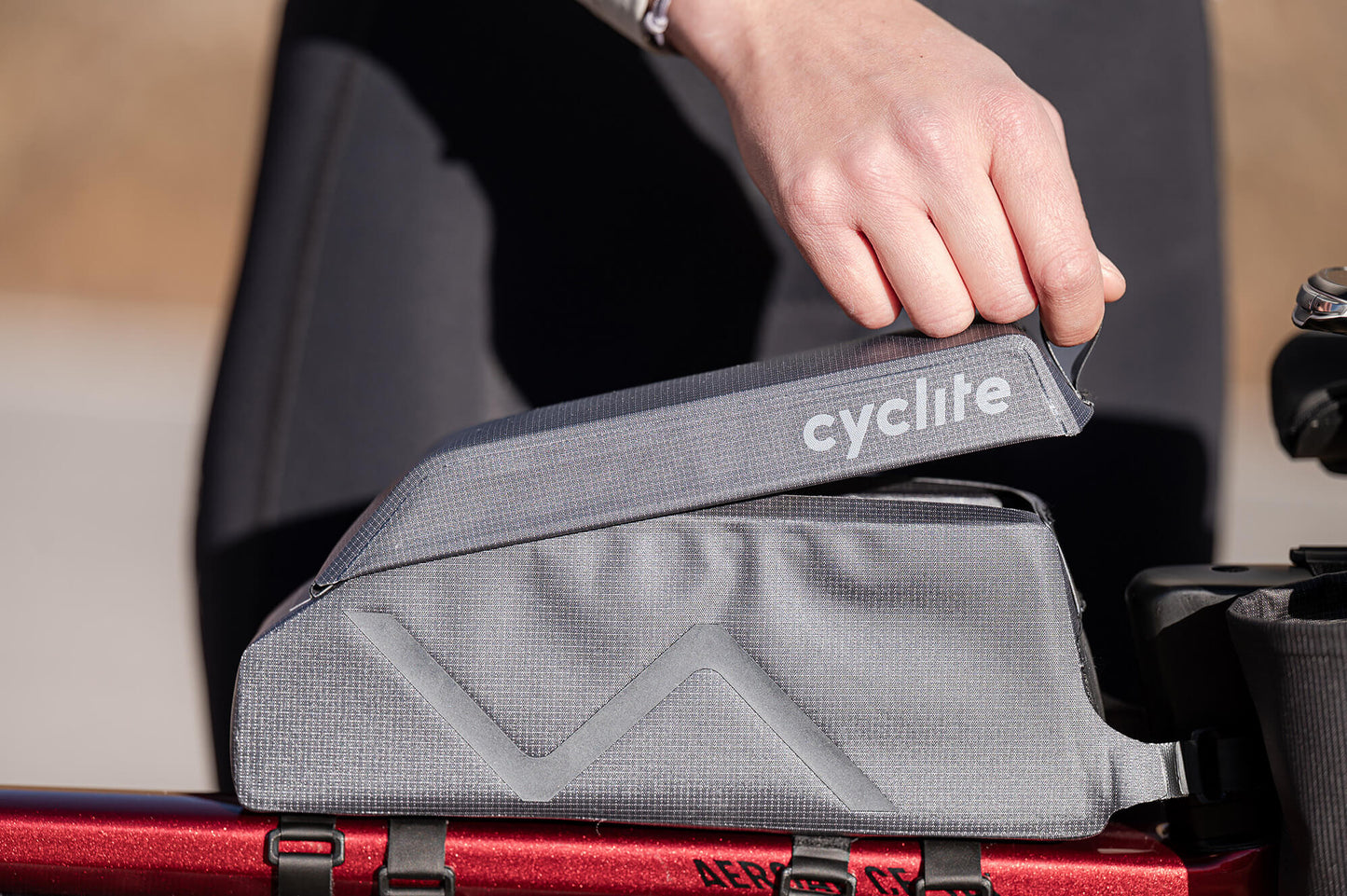 Cyclite top tube bag / 03