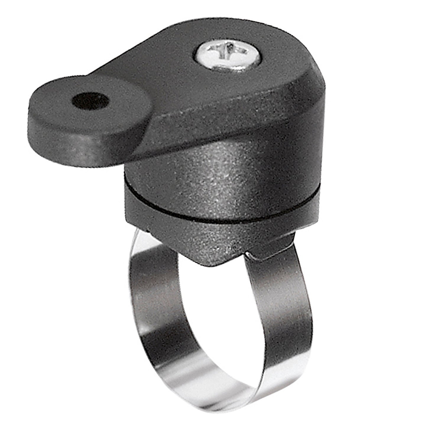 Fixation éclairage sur hauban