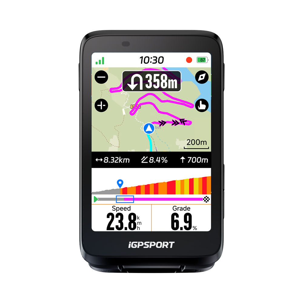 Compteur vélo IGPSPORT BiNavi
