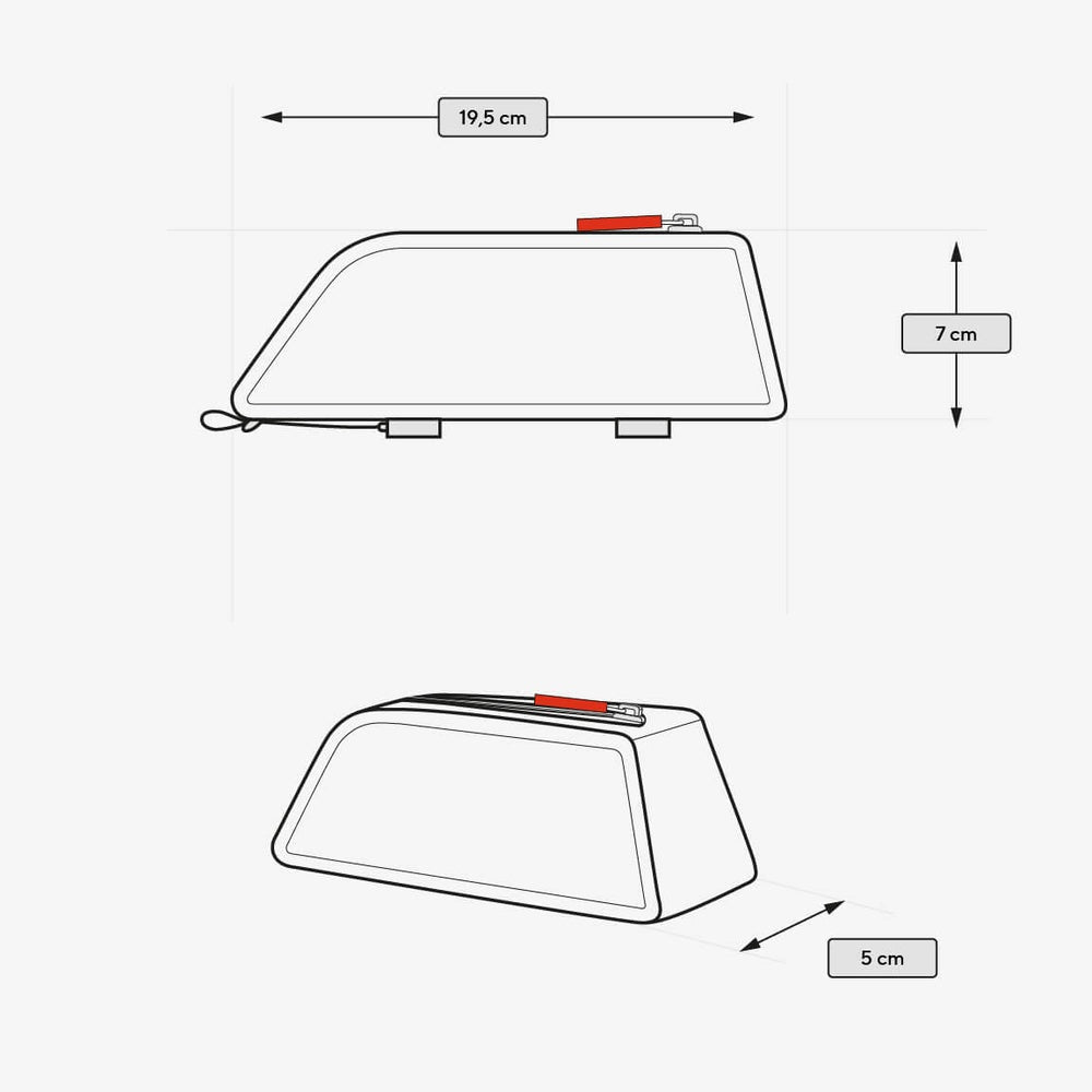 Cyclite top tube bag nano / 01