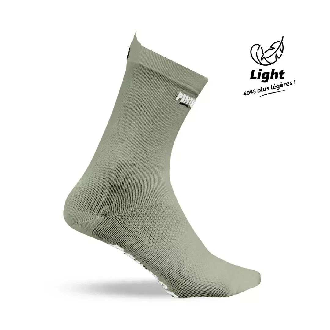 Chaussettes de cyclisme : KAKI