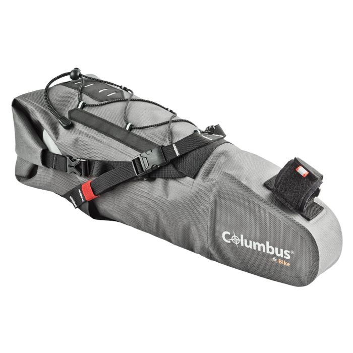 Sacoche selle grise Columbus 11L