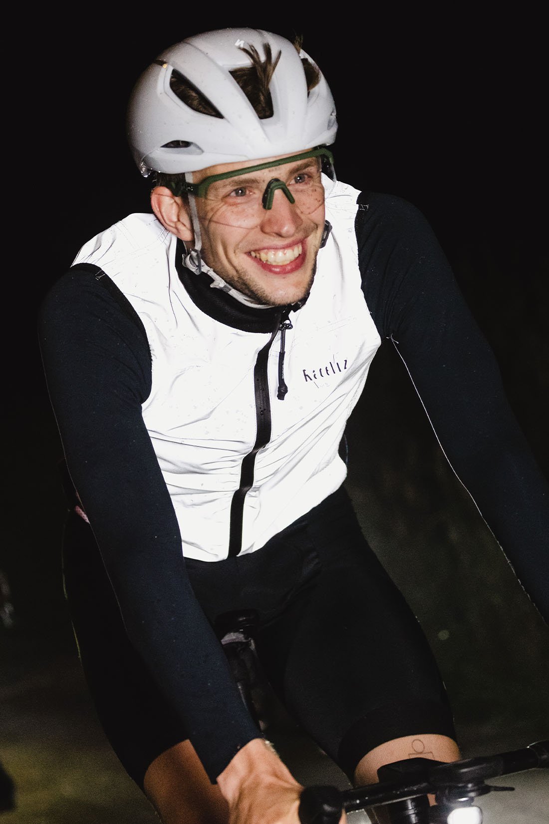 Gilet sans manches 100% réfléchissant
