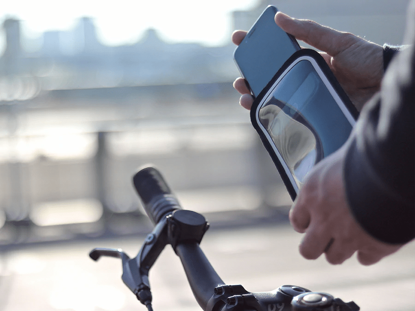 Support téléphone bikepacking : maintien extrême et étanchéité